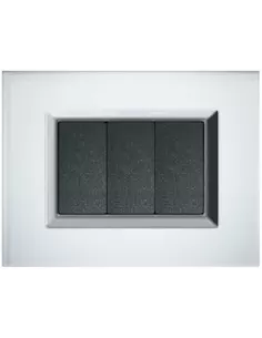 Marlanvil 7253.TI.BG.C Qube 3p Techno Eisplatte Eisweiß Cr/C